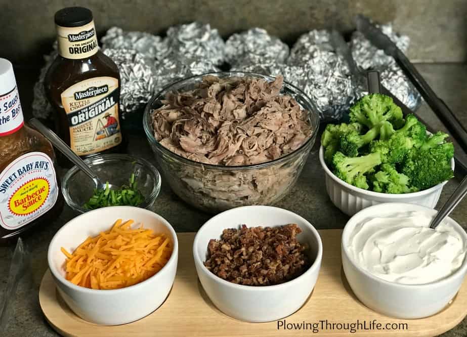 Loaded Baked Potato Bar Plowing Through Life